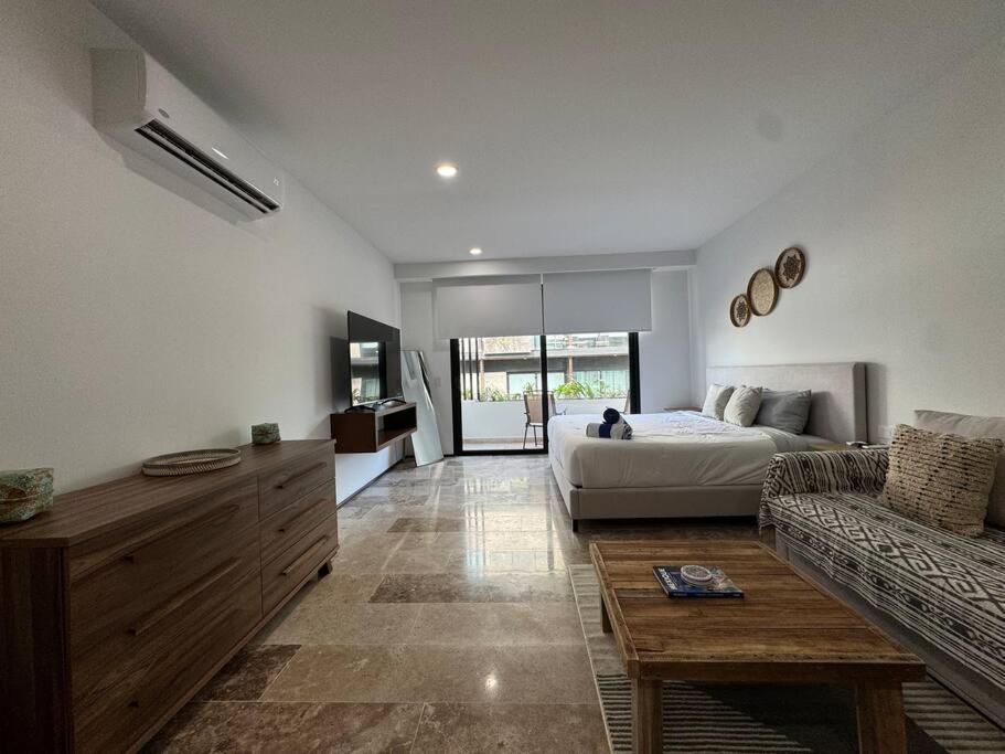 M-403 Brand New Studio, Ocean View Terrace, Pool And Gym Apartamento Playa del Carmen