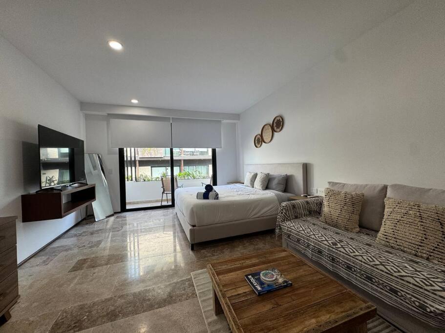 M-403 Brand New Studio, Ocean View Terrace, Pool And Gym Apartamento Playa del Carmen