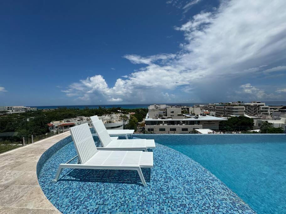 M-403 Brand New Studio, Ocean View Terrace, Pool And Gym Apartamento