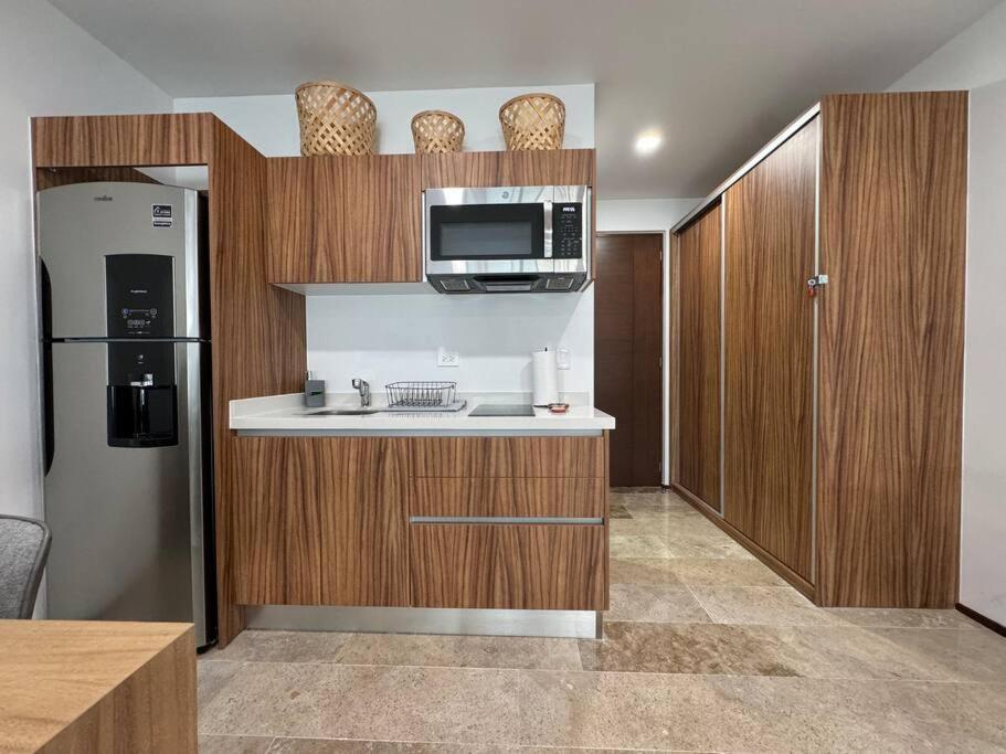 M-403 Brand New Studio, Ocean View Terrace, Pool And Gym Apartamento Playa del Carmen