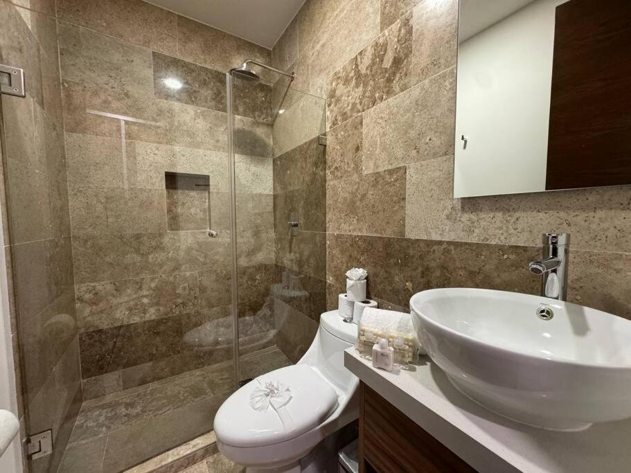 M-403 Brand New Studio, Ocean View Terrace, Pool And Gym Apartamento *